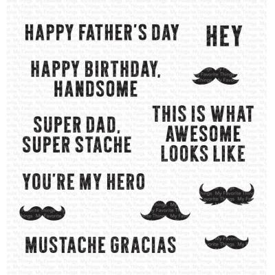 My Favorite Things Clear Stamps - Super Stache